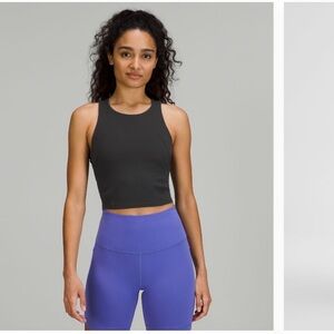 lululemon athletica Black Tank bra